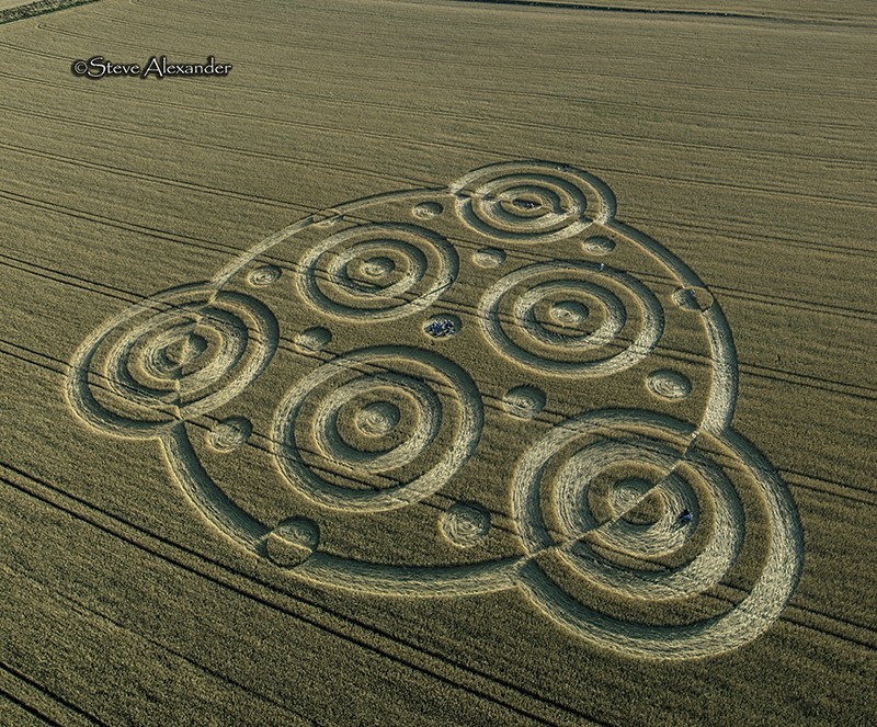 Kornkreis 10.8.18 in England